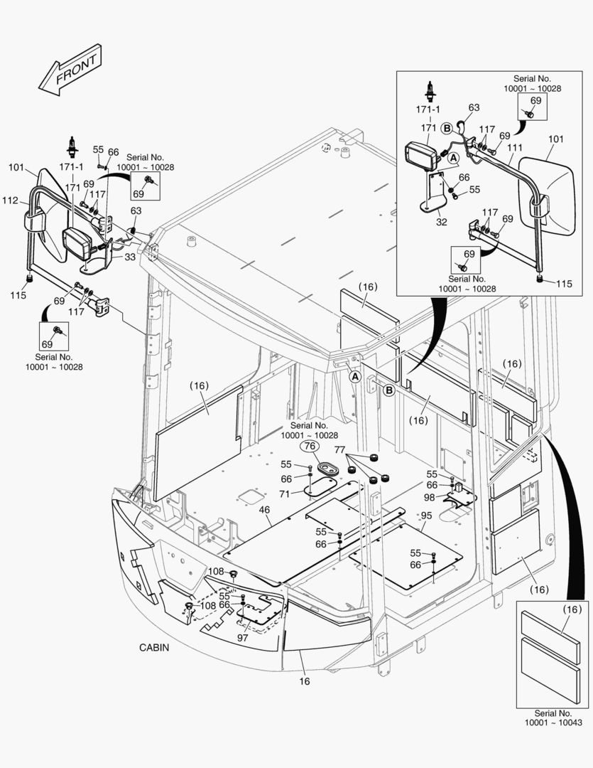 1370 CABIN(2) - BODY