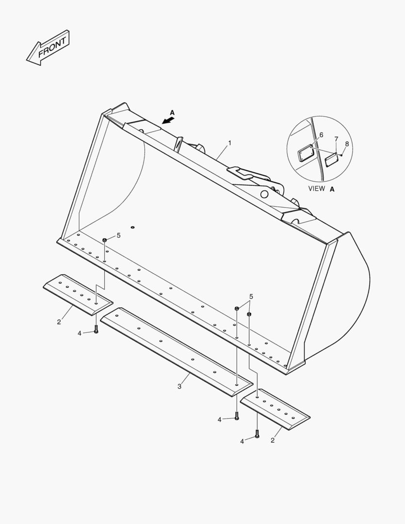 5120 BUCKET -2.0mВі CUTTING EDGE
