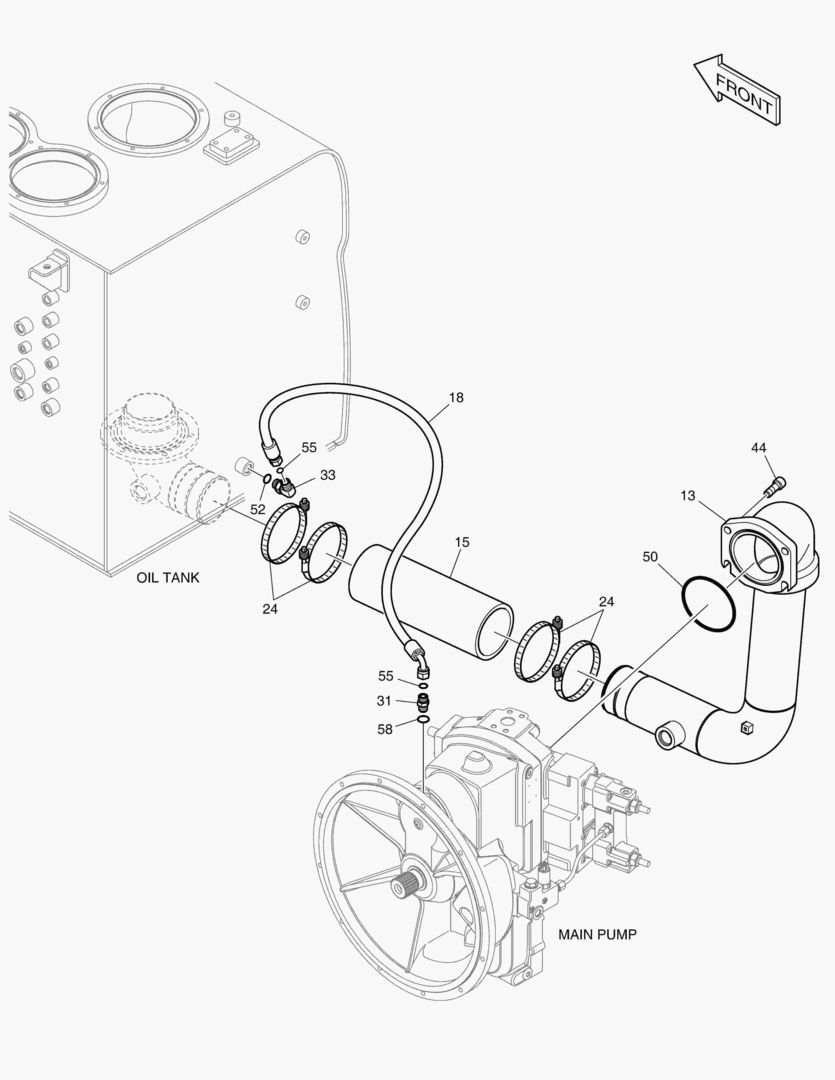 ТУБОПРОВОД МАСЛЯНОГО РАДИАТОРА(1)
