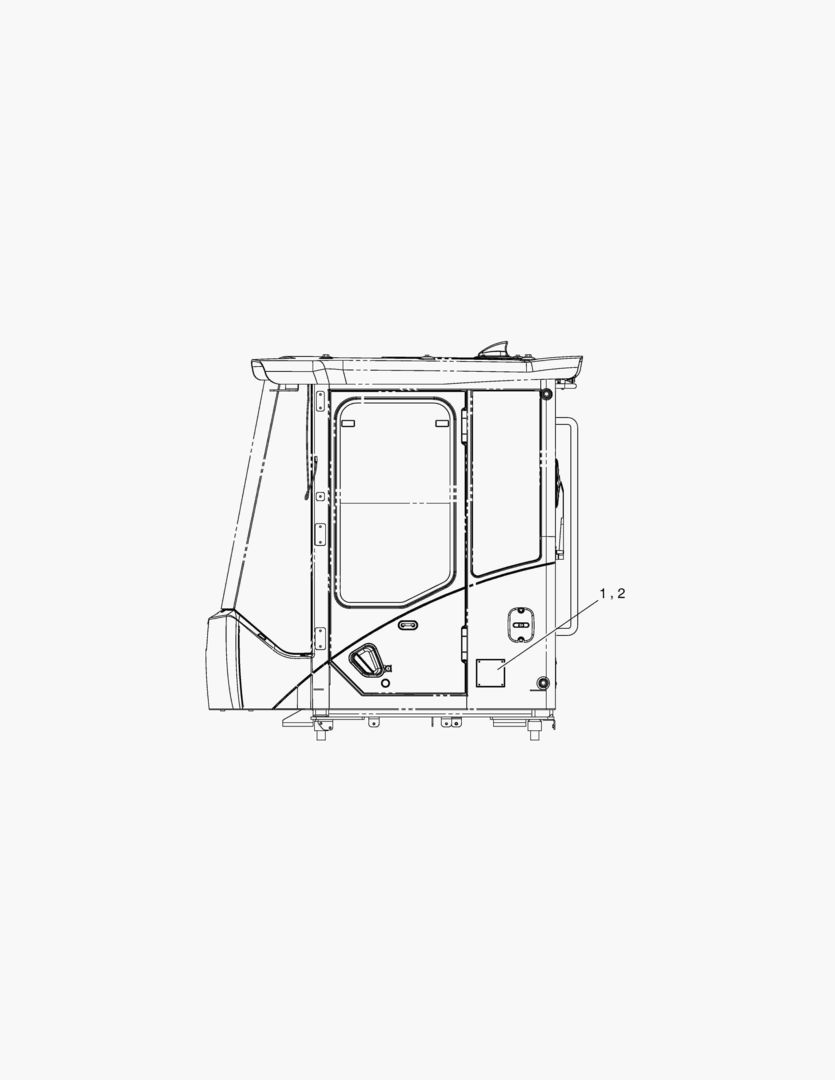 4210 DECAL - ROPS & FOPS
