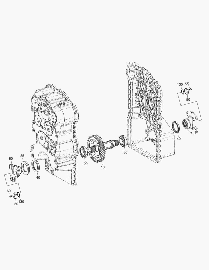ВТОРИЧНЫЙ ВАЛ - ТРАНСМИССИЯ