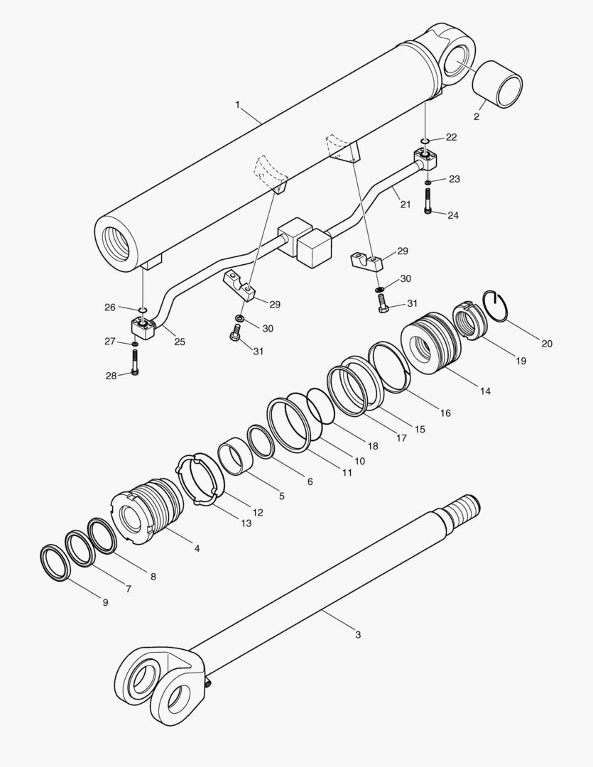 Спецтехника 3500 LIFT CYLINDER