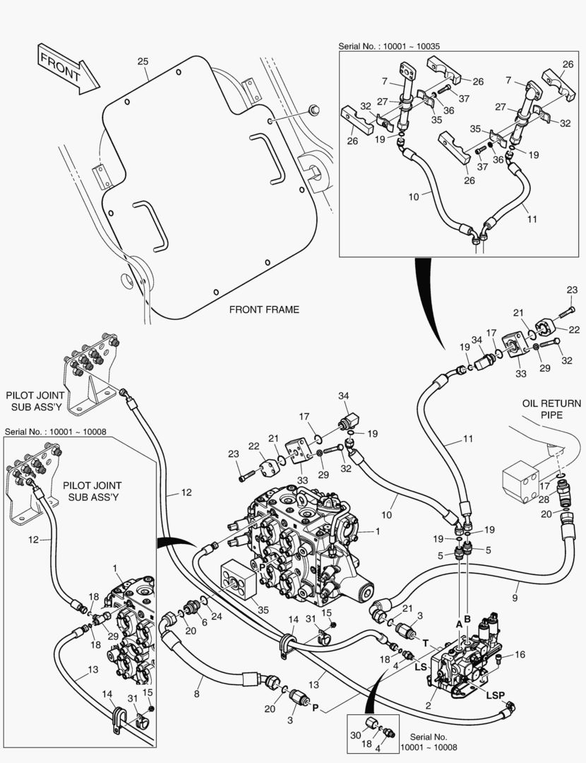 РЕКУЛИРУЮЩИЙ КЛАПАН ТРУБОПРОВОДА - 3 КАТУШКИ(ЭЛЕКТРИКА)