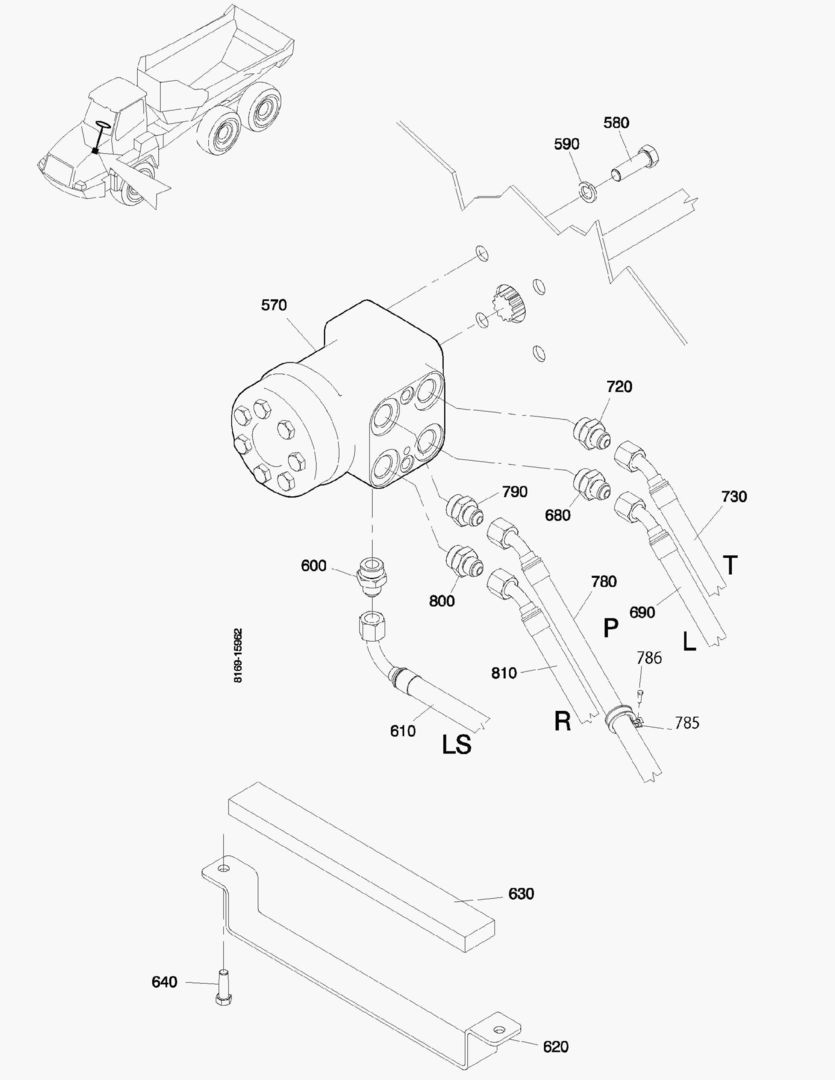 G190-14 STEERING SERVO VALVE