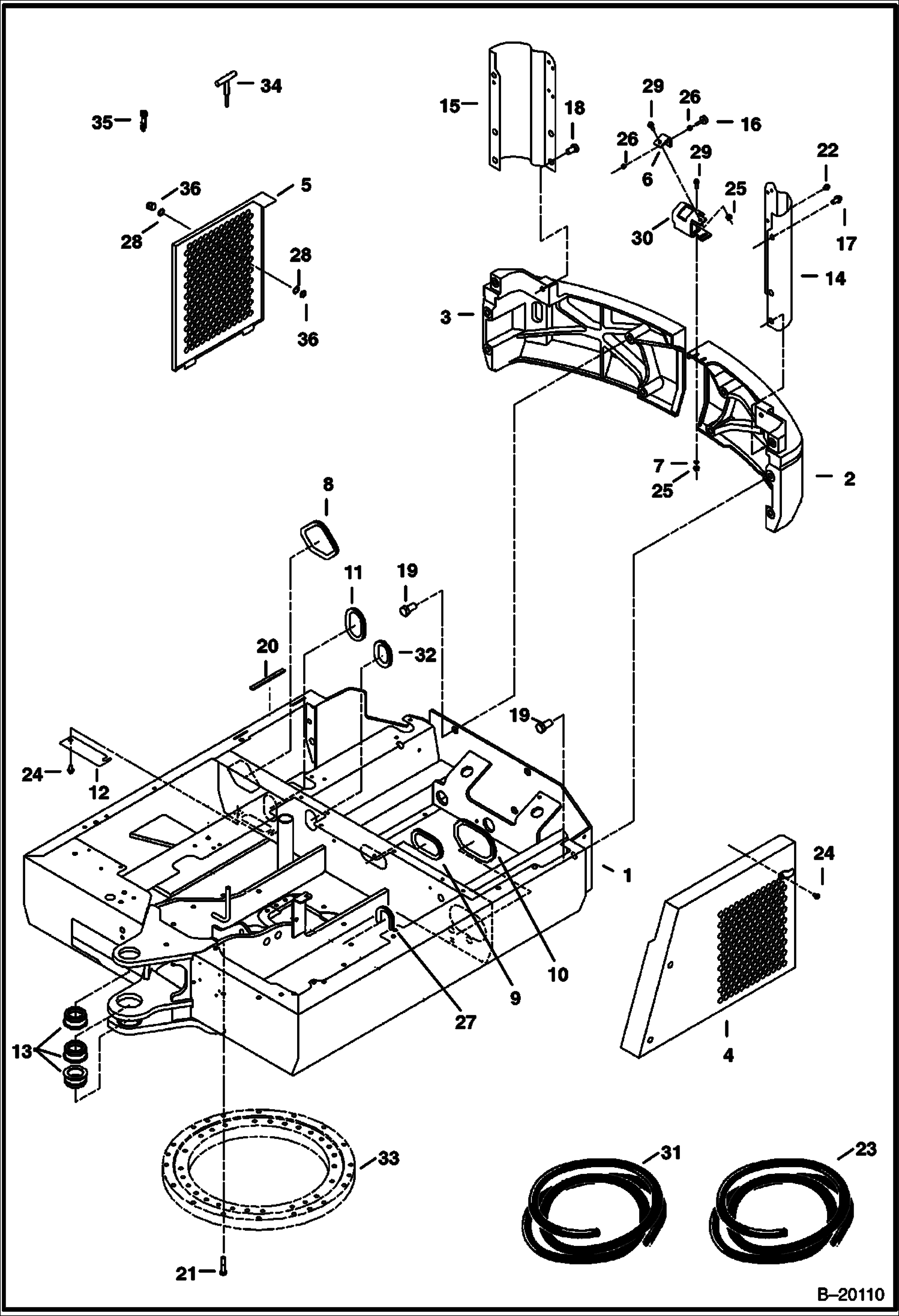 КОРПУС КУЗОВА И КРЫШКА ДВИГАТЕЛЯ