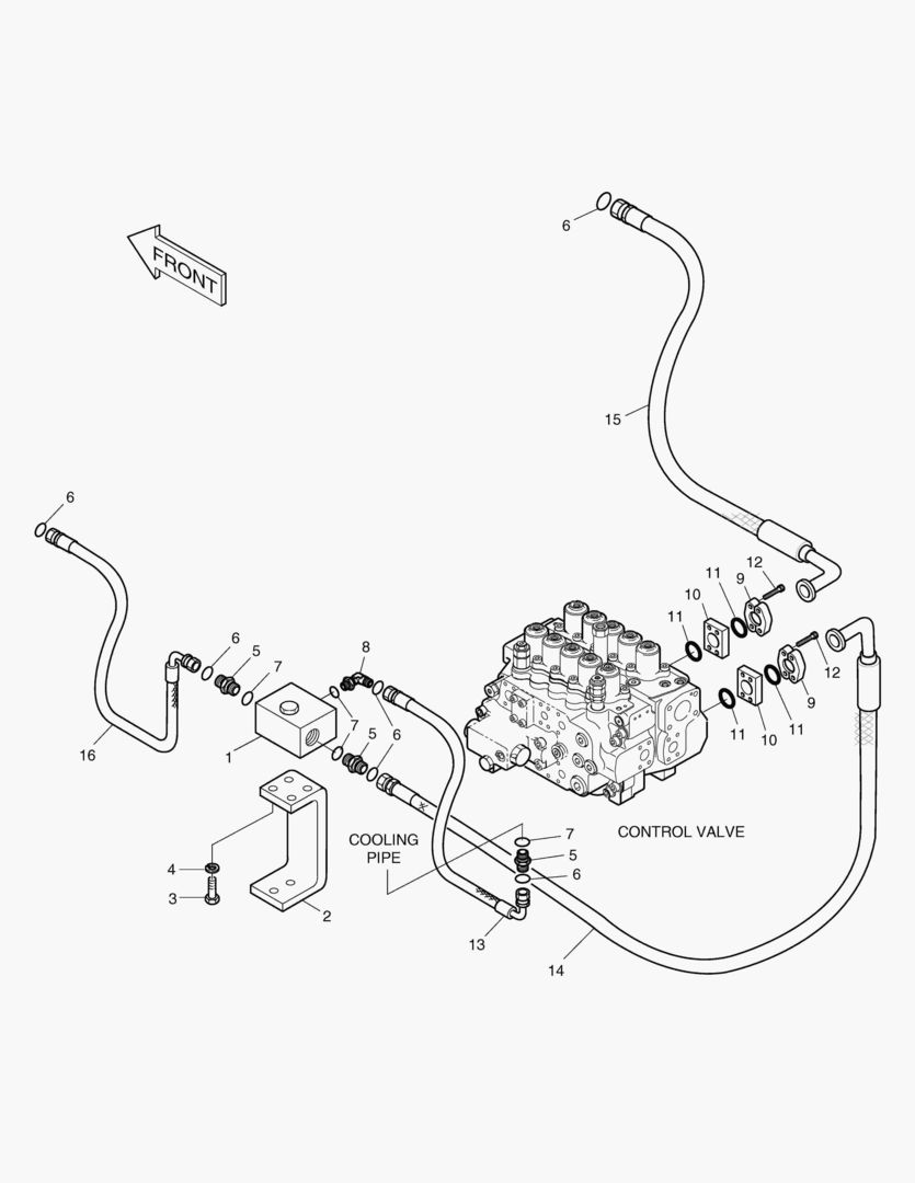 6600 MAIN PIPING-ONE & TWO WAY
