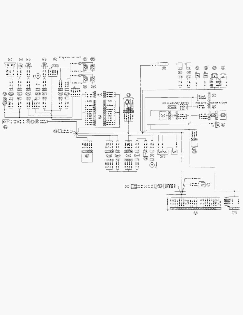 G062-17 ELECTRICAL SYSTEM; CAB