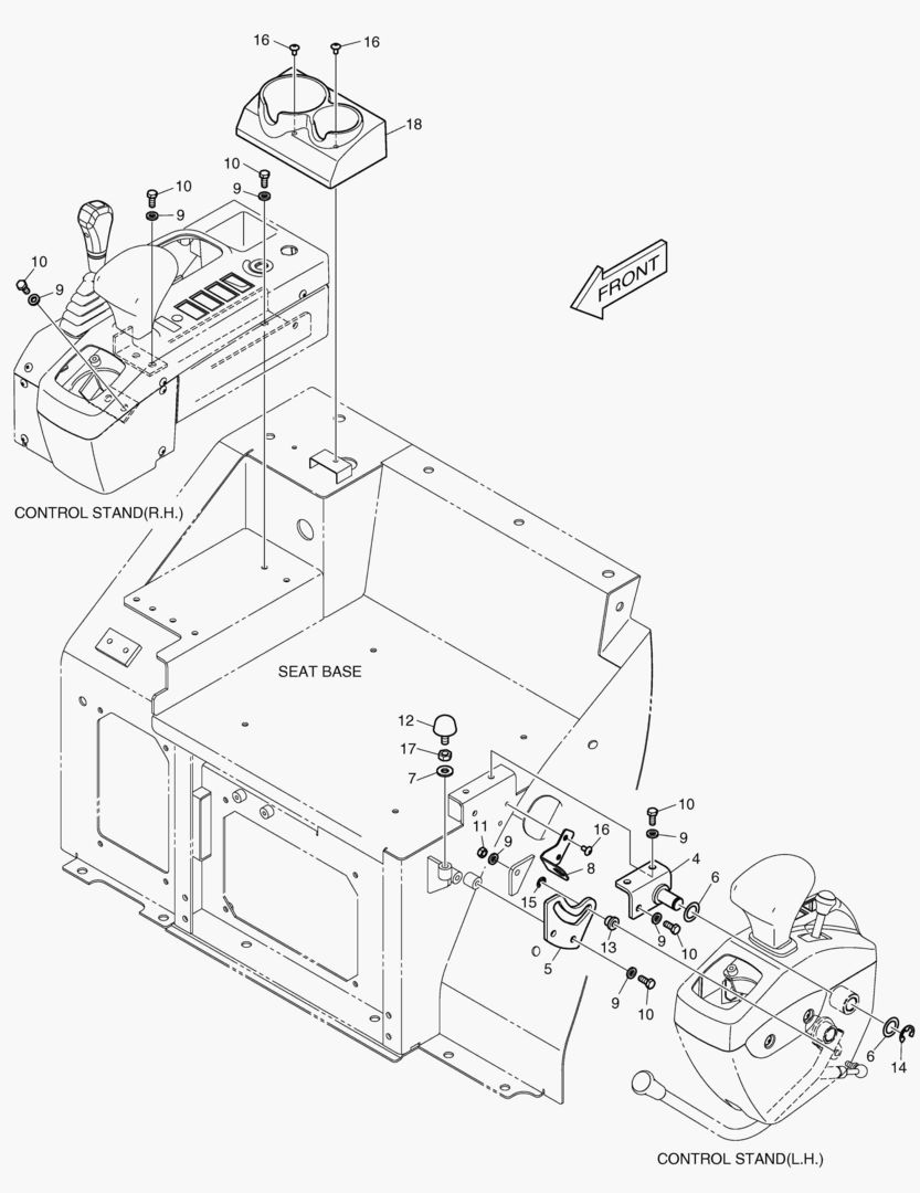 МОНТАЖ ПУЛЬТА УПРАВЛЕНИЯ