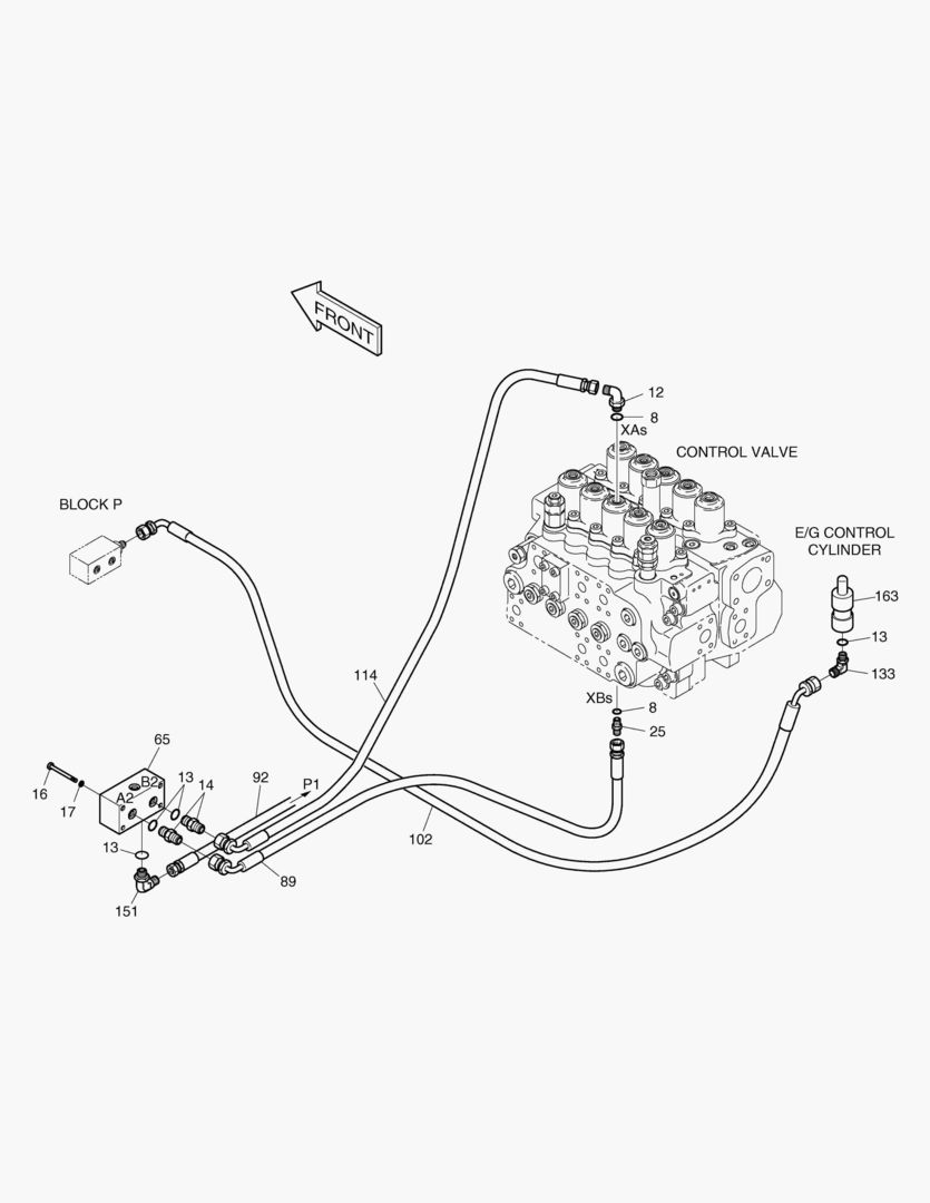 ТРУБОПРОВОД СЕРВОУПРАВЛЕНИЯ(8)