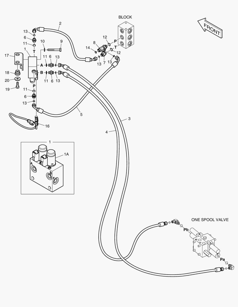 ТРУБОПРОВОД СЕРВОУПРАВЛЕНИЯ - ВРАЩАЮЩИЙСЯ