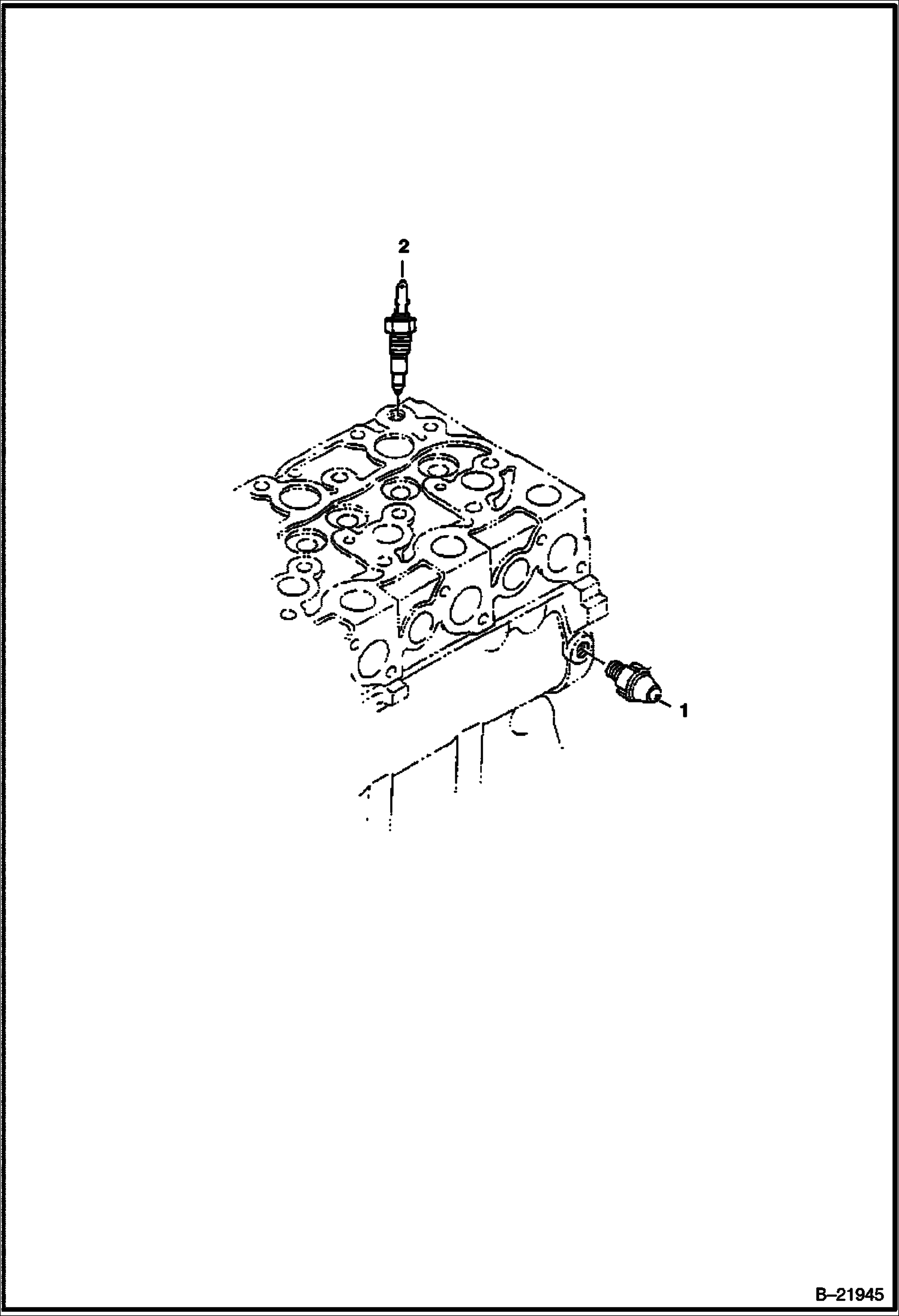 ПЕРЕКЛЮЧАТЕЛЬ ДАВЛЕНИЯ МАСЛА (TIER I) (СЕРИЙНЫЙ НОМЕР 5727 11001 И ВЫШЕ)