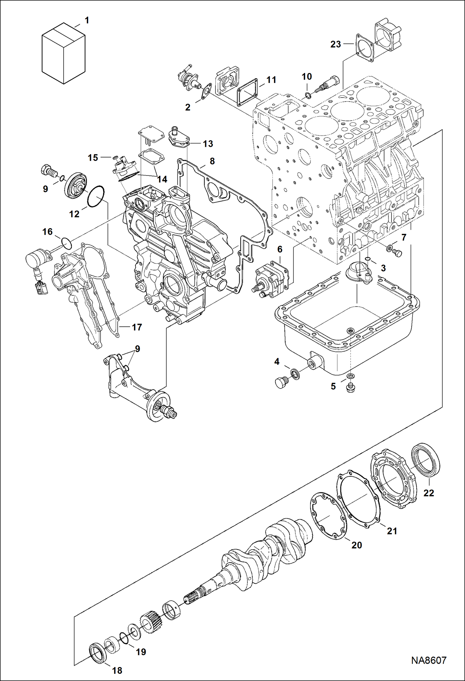 КОМПЛЕКТ НИЖНИХ ПРОКЛАДОК