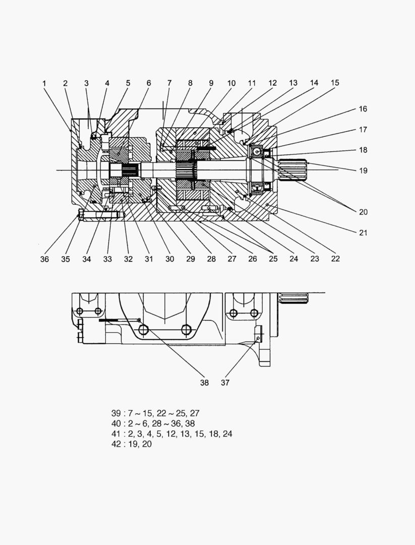 3401 STEER & PILOT PUMP [1029~]