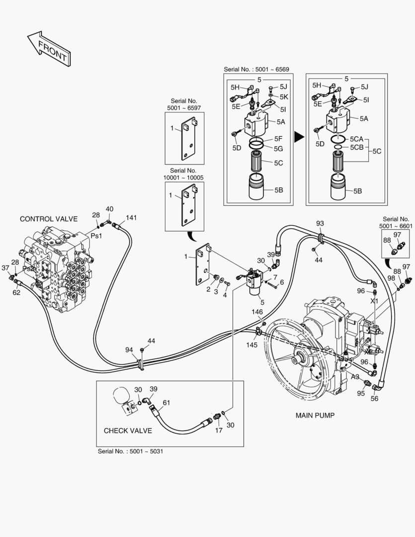 1300 PILOT PIPING(1) [5001~]