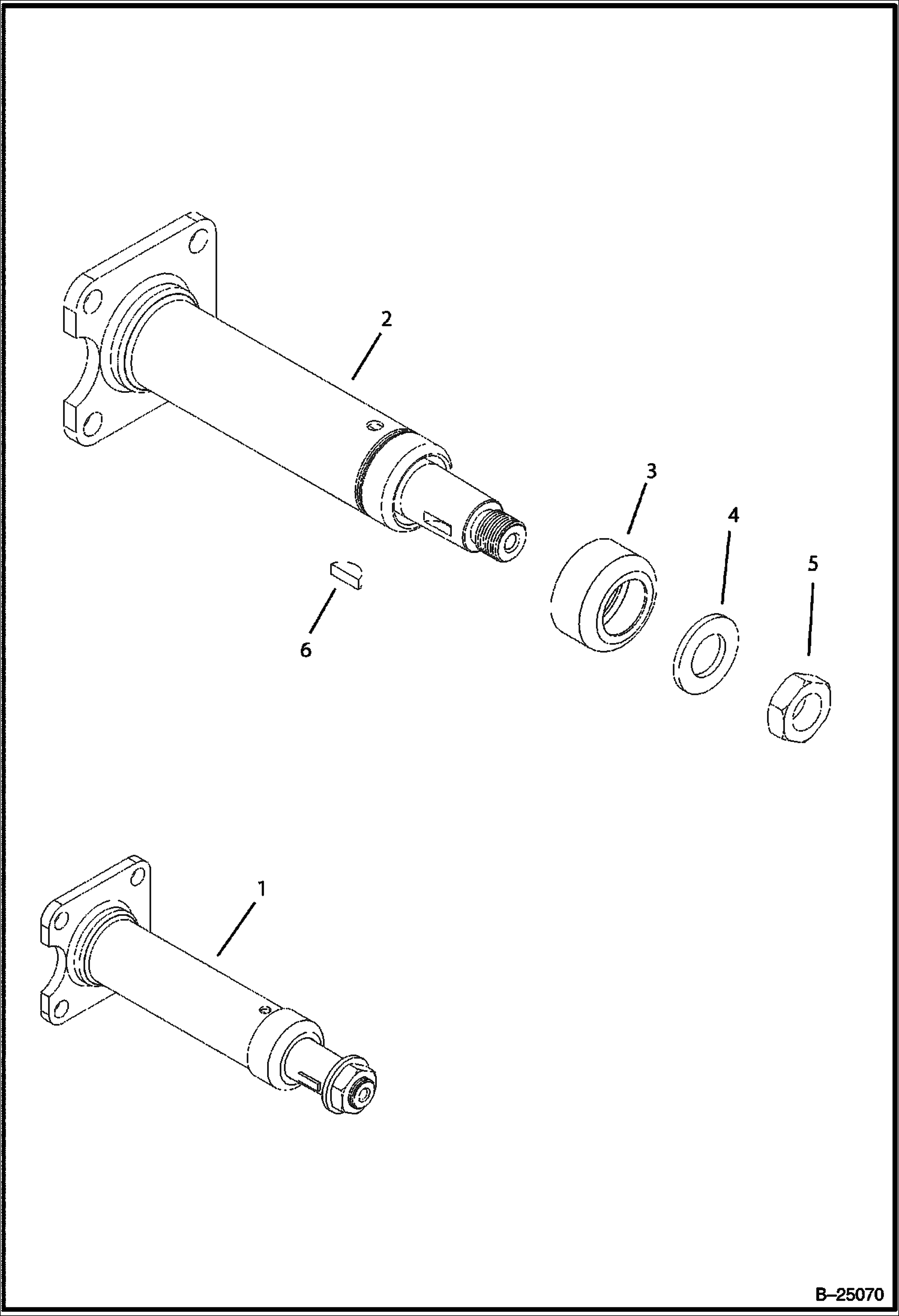 СХЕМА ГИДРАВЛИЧЕСКОЙ СИСТЕМЫ (РАМА) (РУЛЕВАЯ КОЛОНКА)