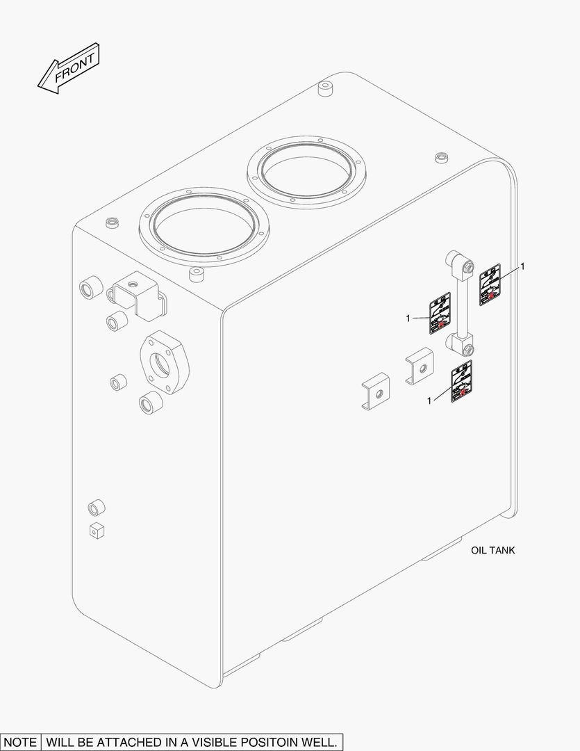 5240 DECAL - OIL CHECK