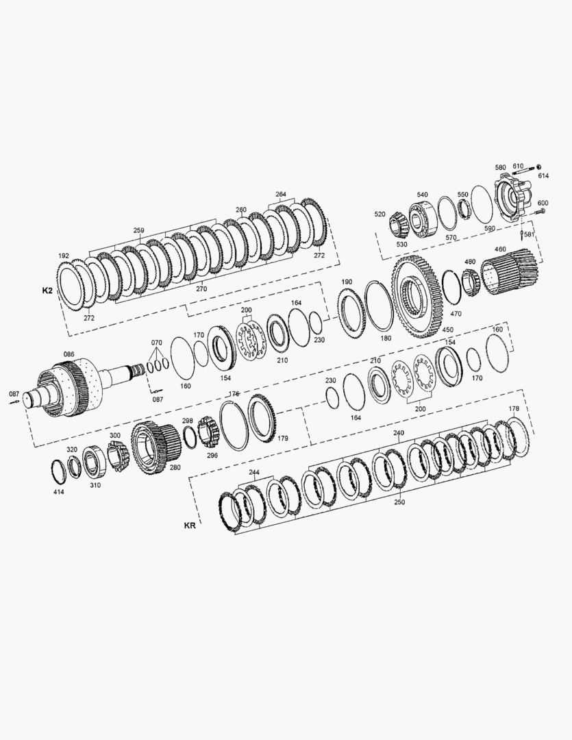 G070-36 COUPLING KR+K2