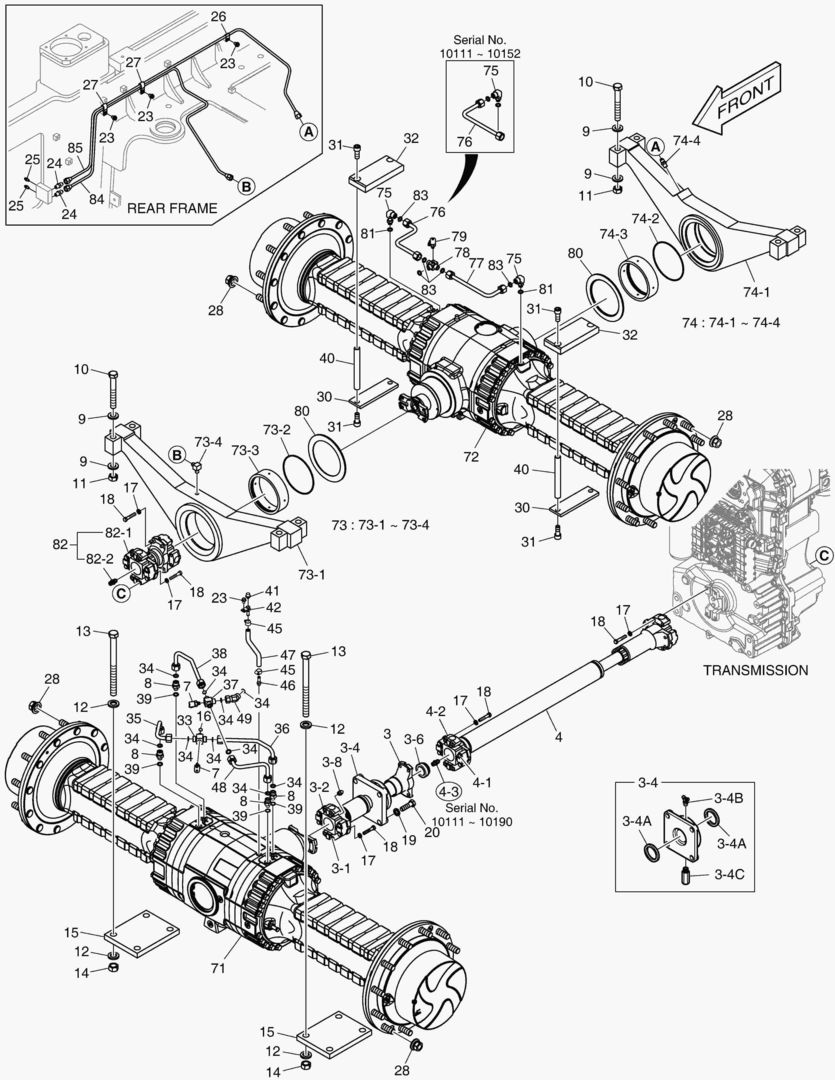 1141 AXLE & DRIVE SHAFT