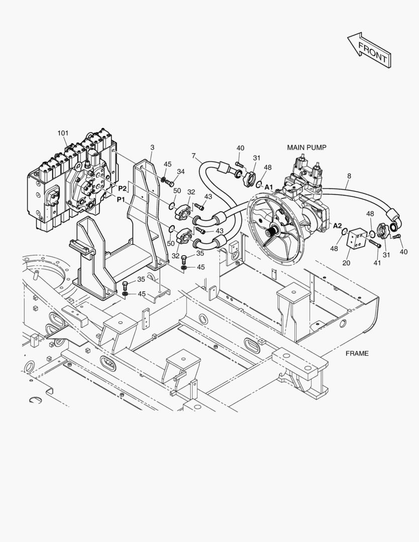 ГЛАВНАЯ МАГИСТРАЛЬ(1) - НАСОС