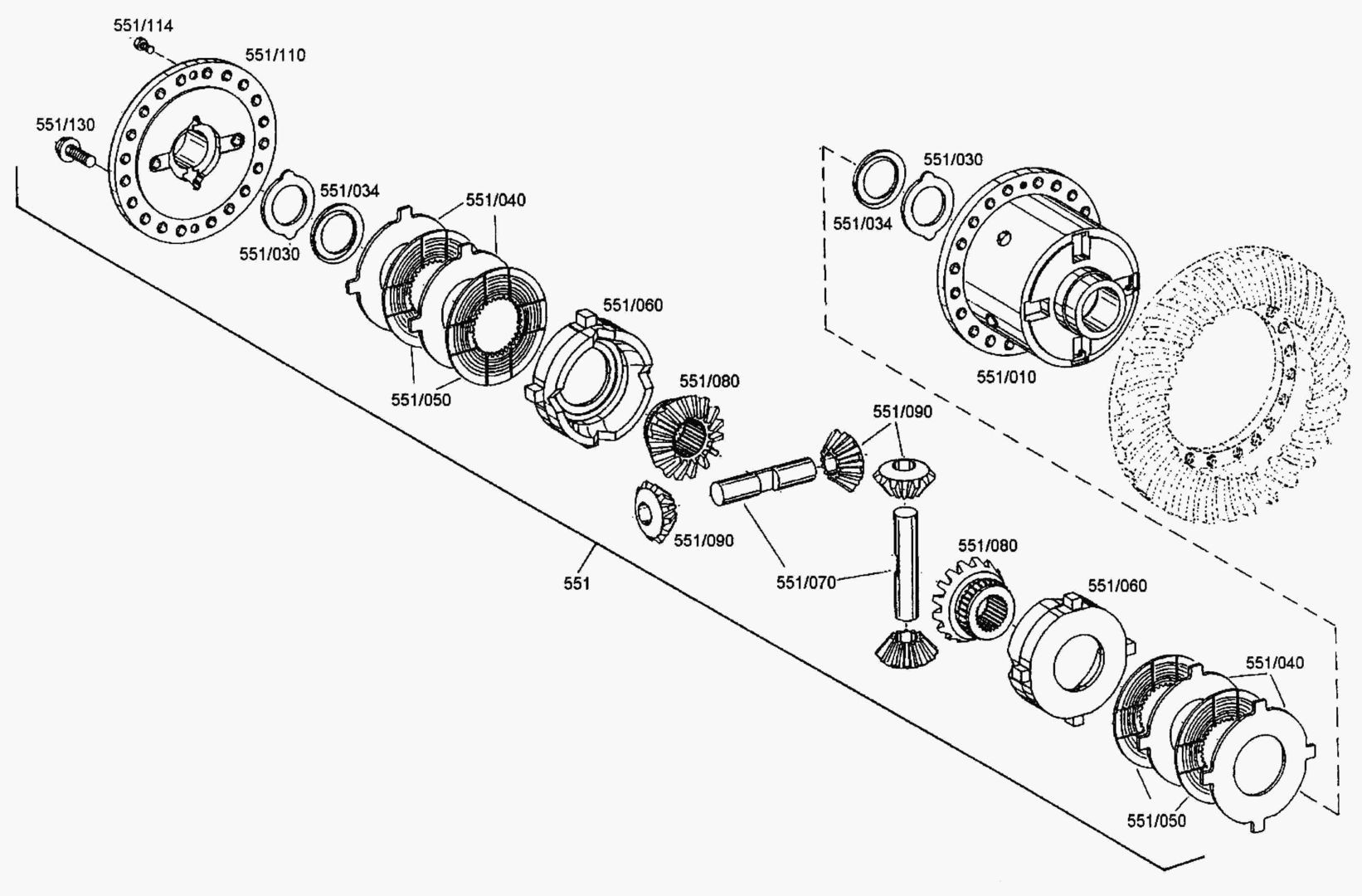 G070-96 LIMIT. SLIP. DIFF