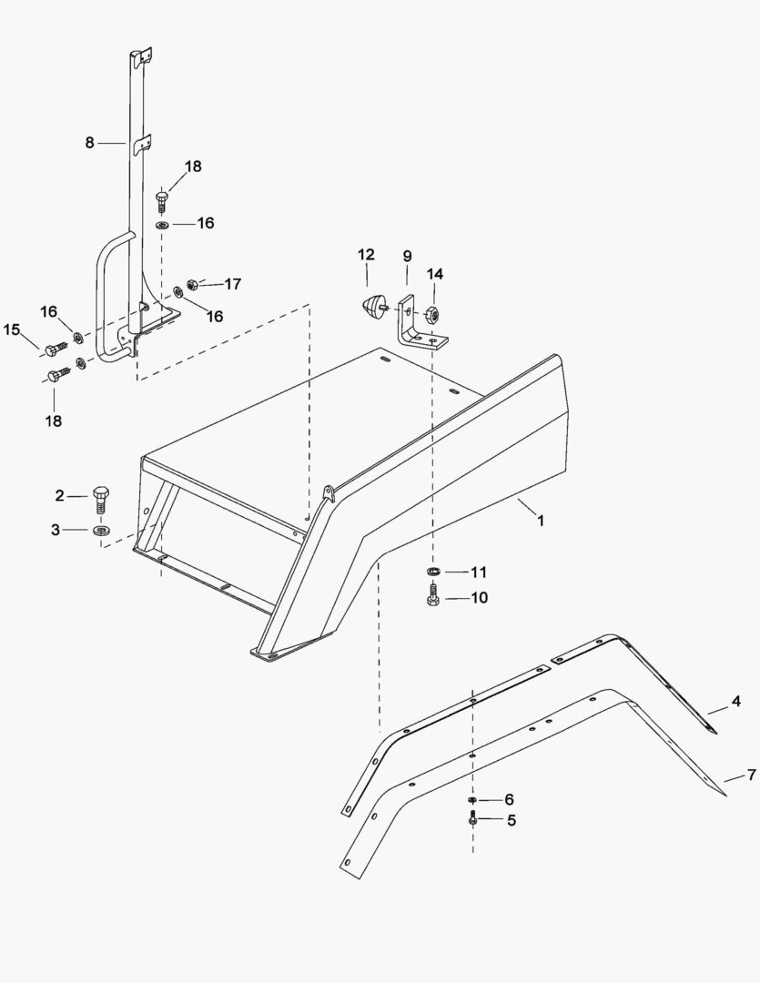 G073-7 MUDGUARD