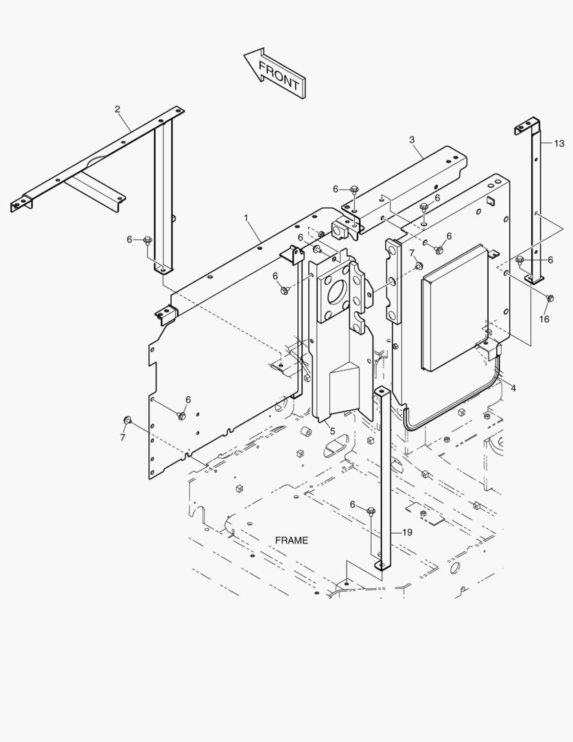 1610 SUPPORT & BAFFLE(1)