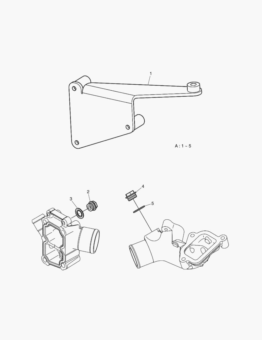 027 CONVERSION KIT, MARKET ADAPTATION OF ENGINES