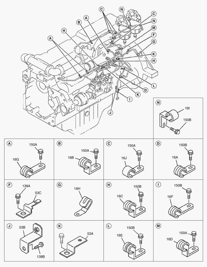 815 FIXING PARTS WIRING HARNESS
