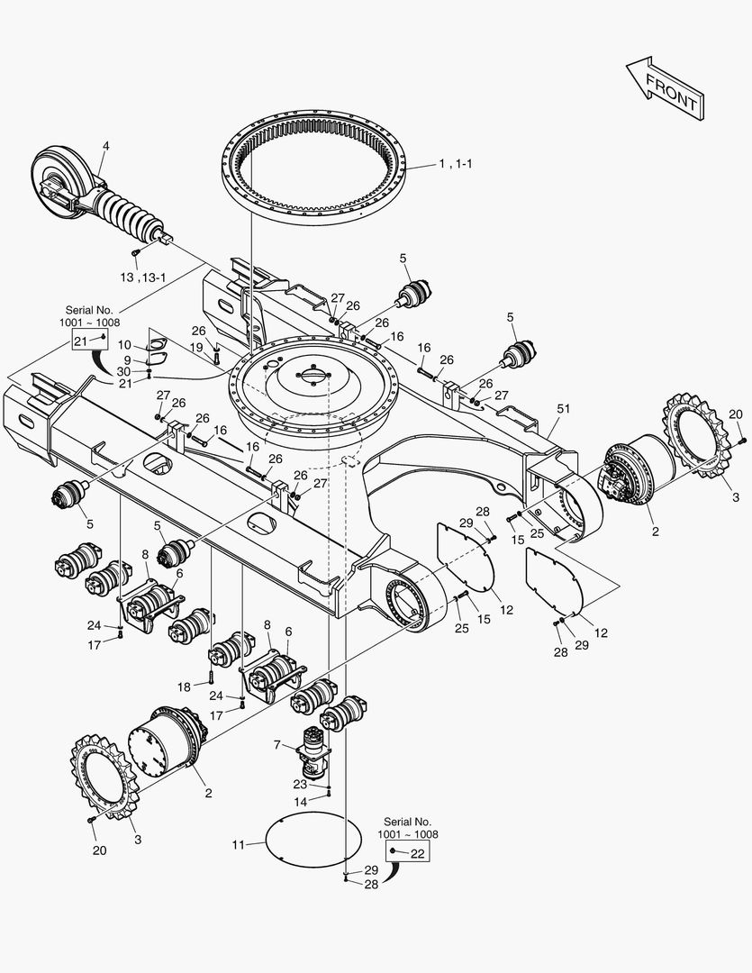 РАМА ГУСЕНИЦЫ