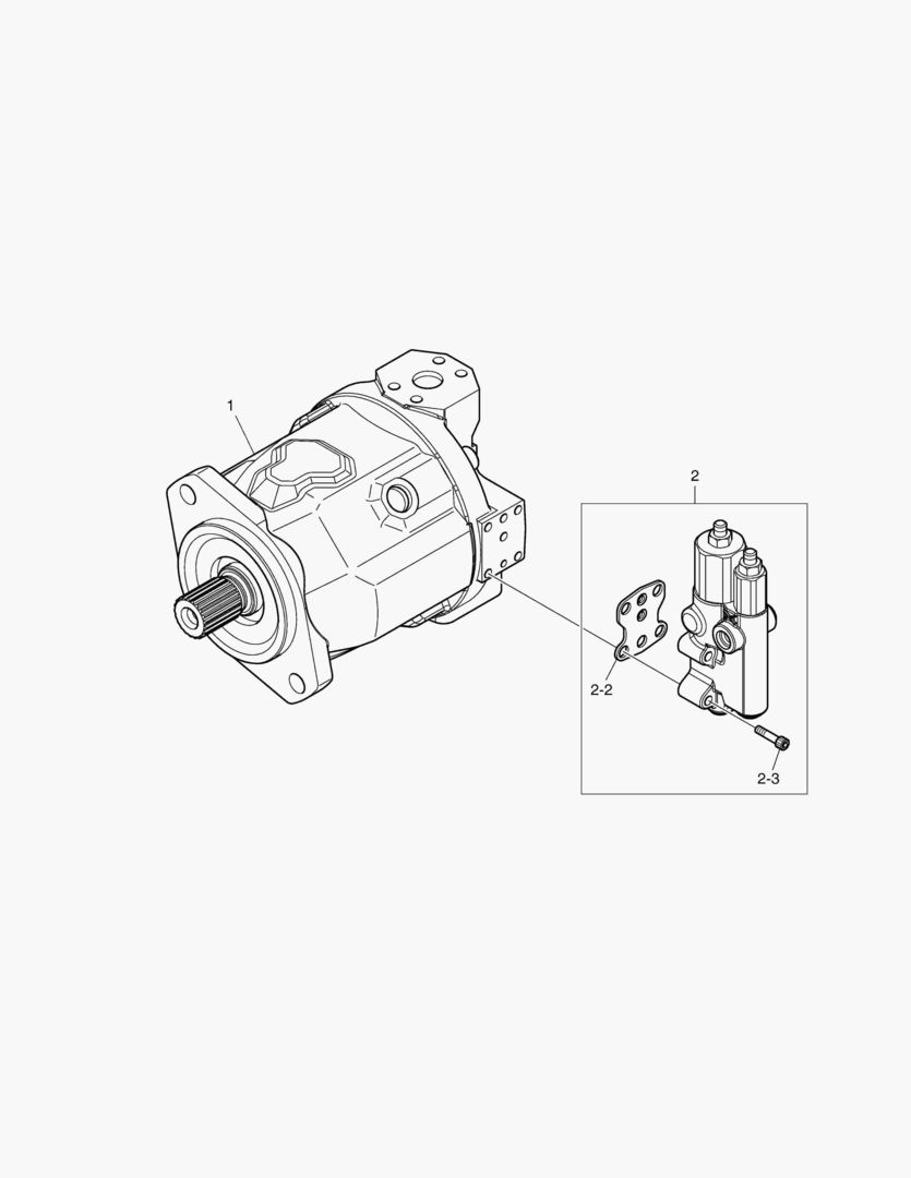 НАСОС РУЛЕВОГО УПРАВЛЕНИЯ - ЗАДНИЙ