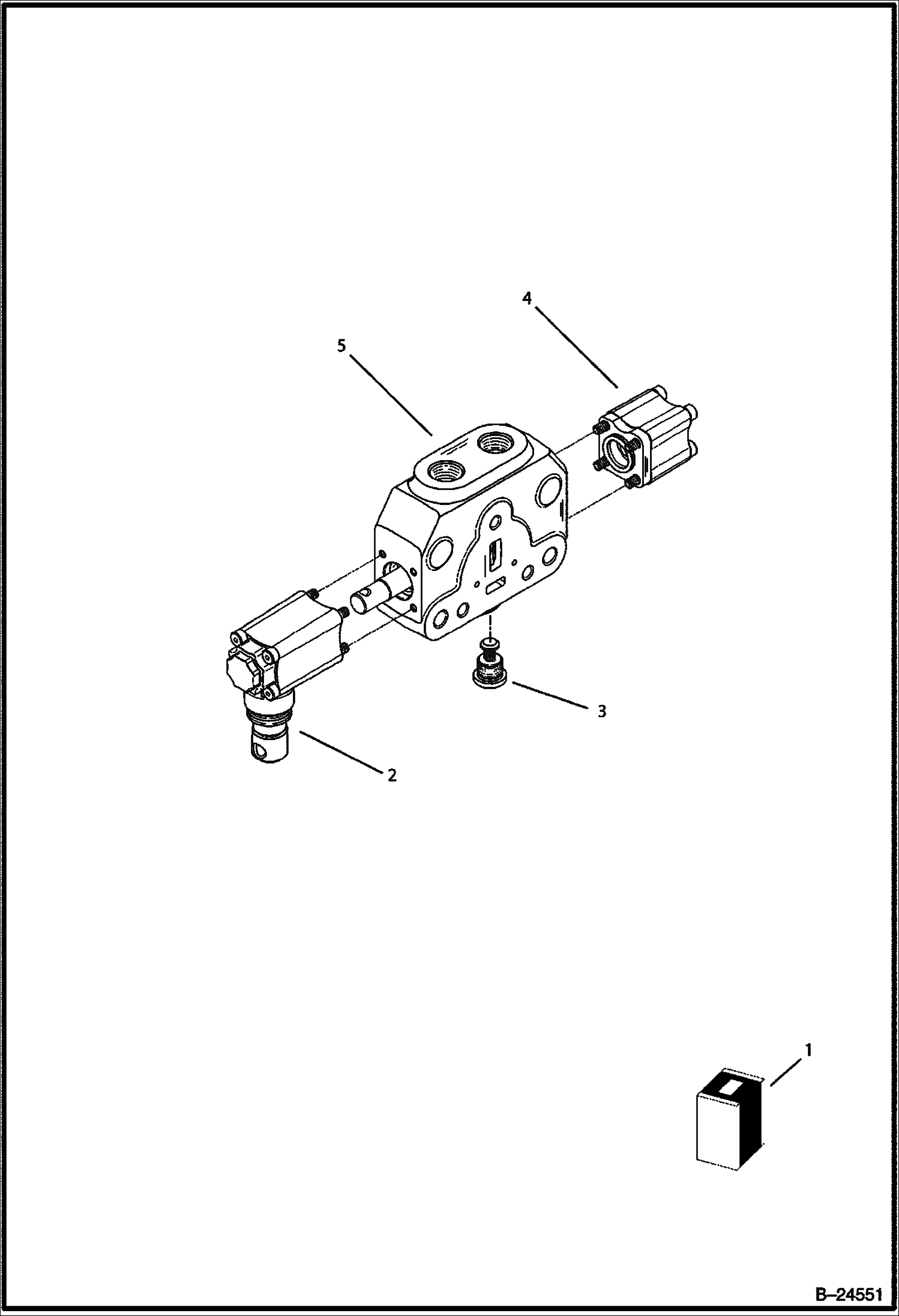 СХЕМА ГИДРАВЛИЧЕСКОЙ СИСТЕМЫ ЗАДНИЙ РАСПРЕДЕЛИТЕЛЬ - СТАБИЛИЗАТОР ЭКСКАВАТОРА-ПОГРУЗЧИКА