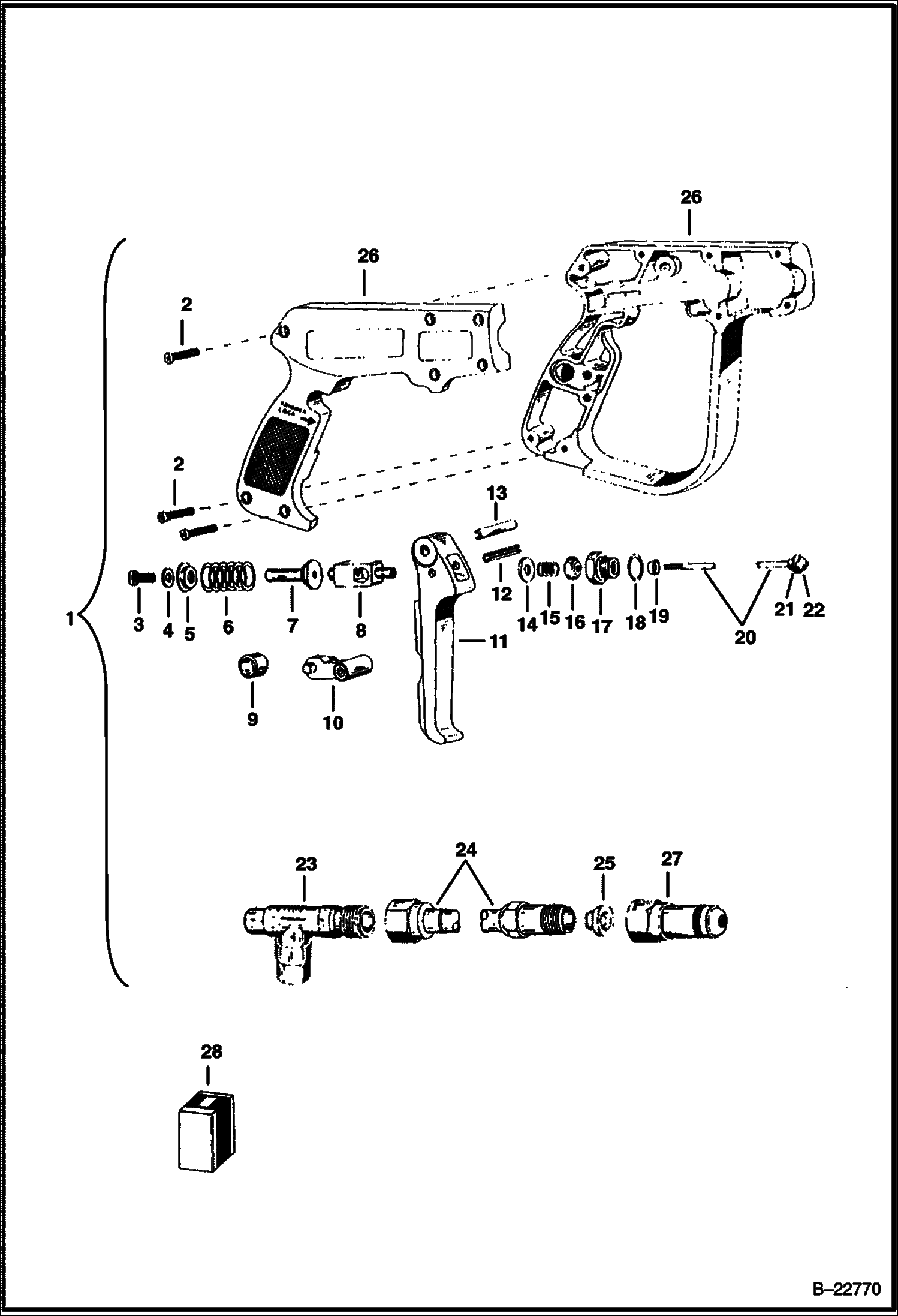 РАСПЫЛИТЕЛЬ (ПЕРЕХОДНИК РАСПЫЛИТЕЛЯ) (60 GAL B133) (75 GAL 0054) (80 GAL A7F2)