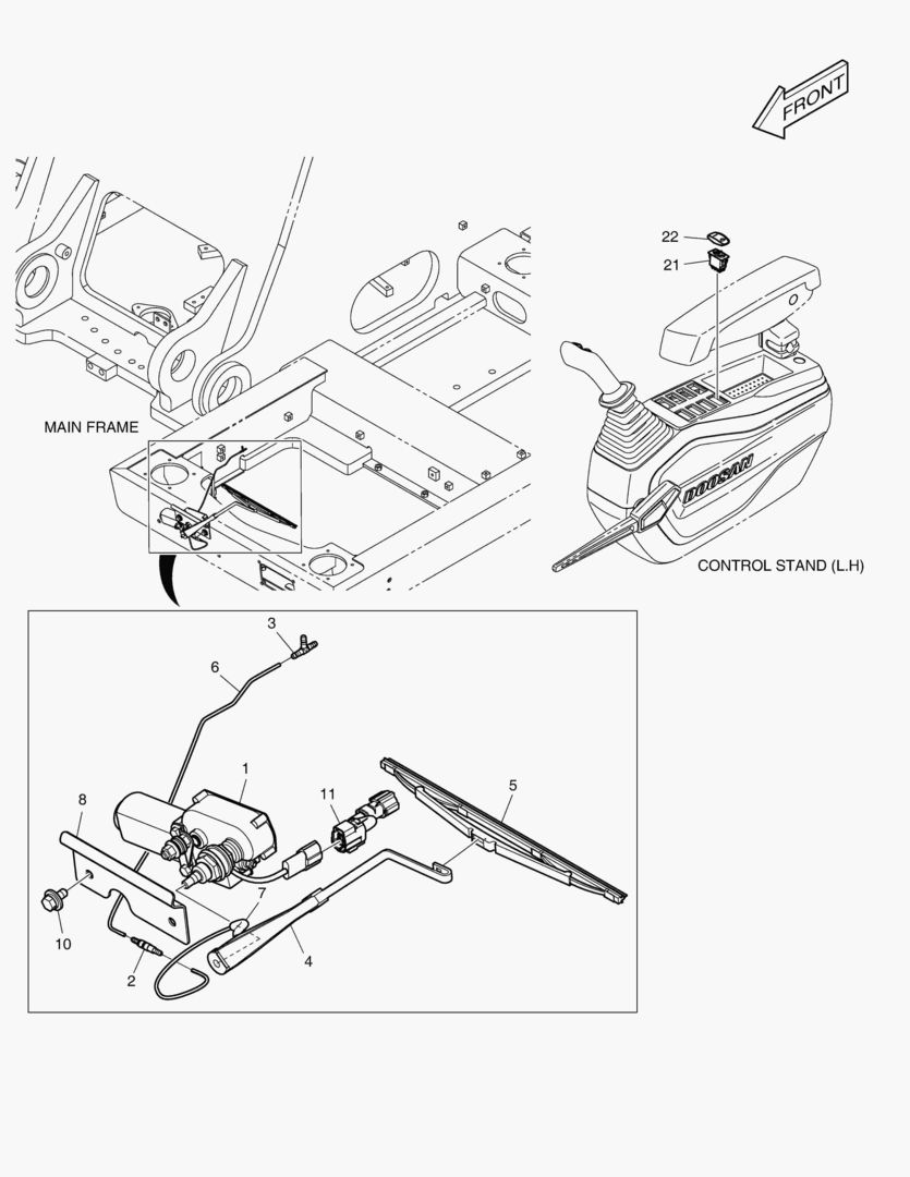СТЕКЛООЧИСТИТЕЛЬ НИЖНЕГО СТЕКЛА