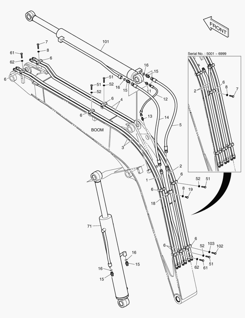 ГИДРОСИСТЕМА СТРЕЛЫ
