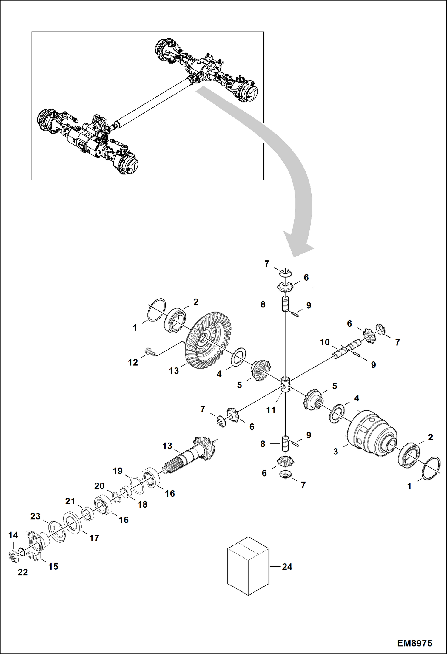 ДИФФЕРЕНЦИАЛ - ЗАДНИЙ МОСТ