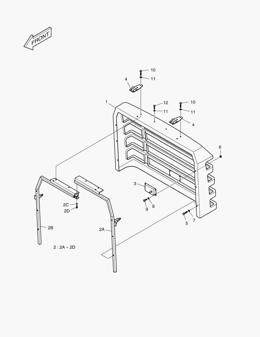 5280 RADIATOR GRILL-TROPICAL [3290~]