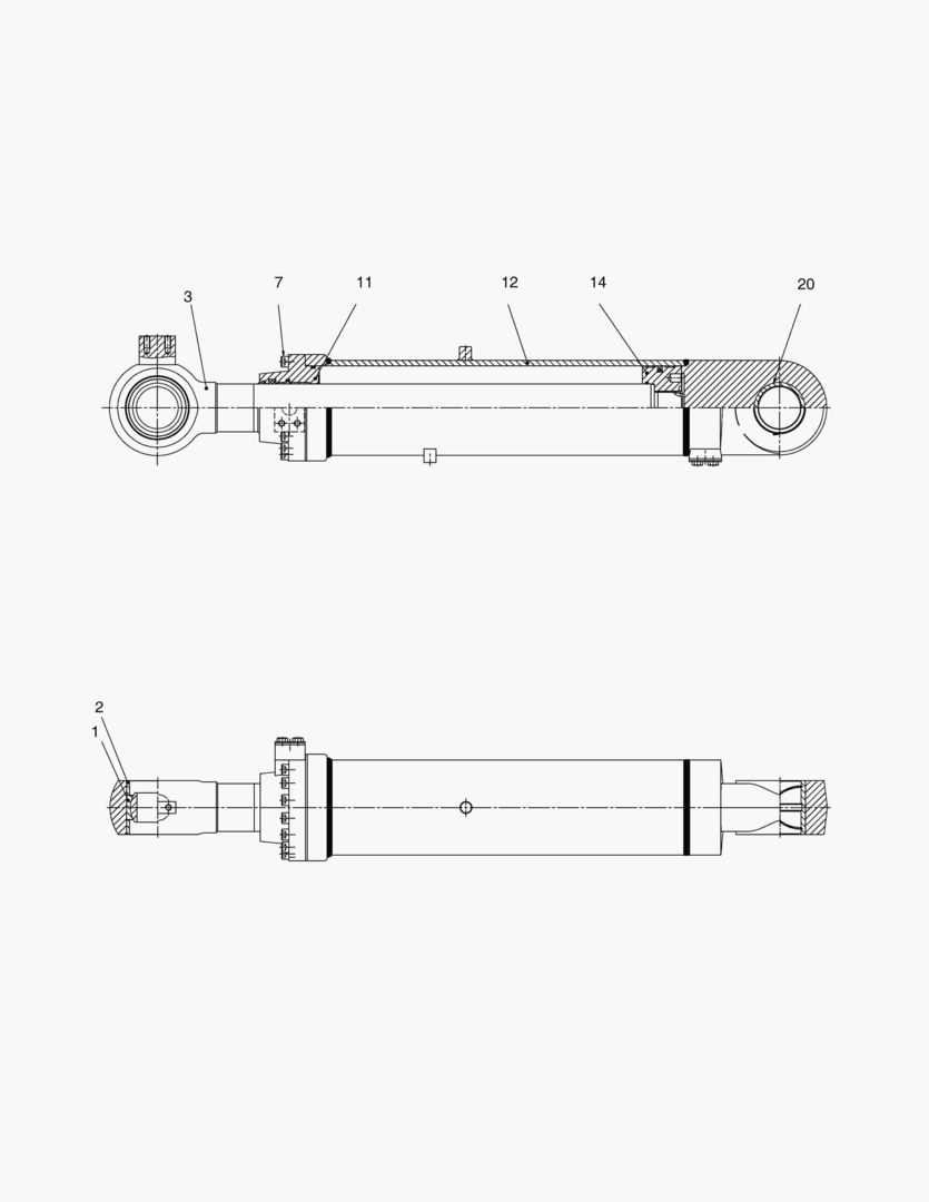 3255 CYLINDER;BUCKET(DY)