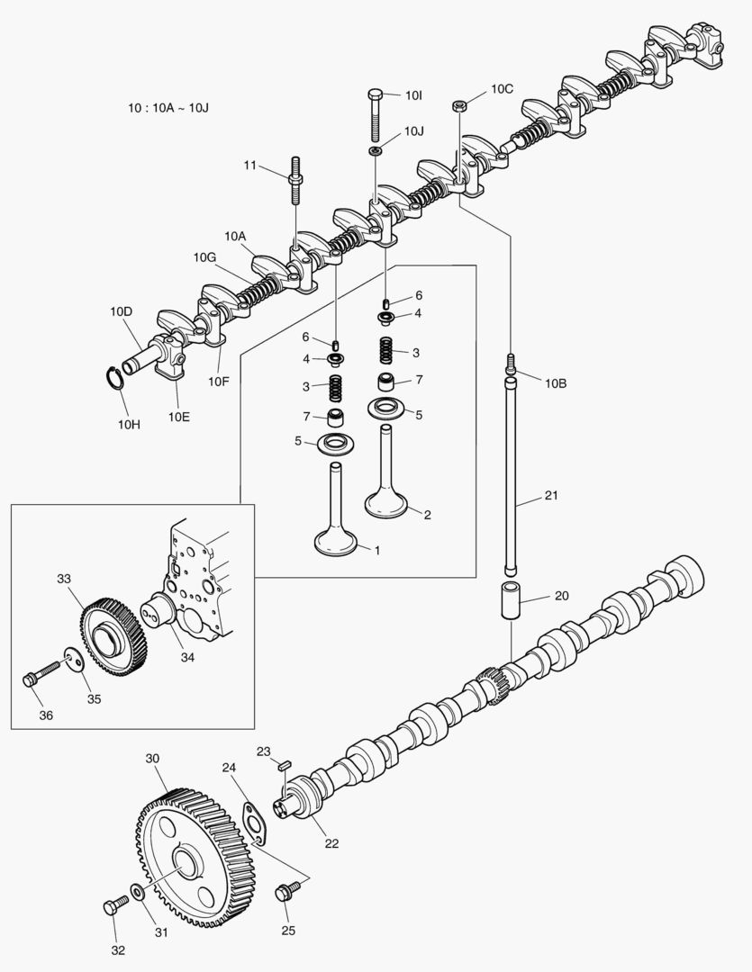 КЛАПАННЫЙ МЕХАНИЗМ