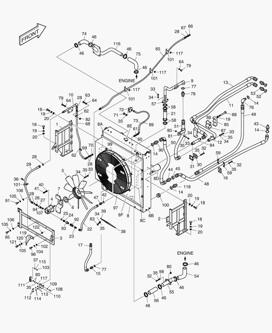 ОХЛАЖДАЮЩИЙ ТРУБОПРОВОД