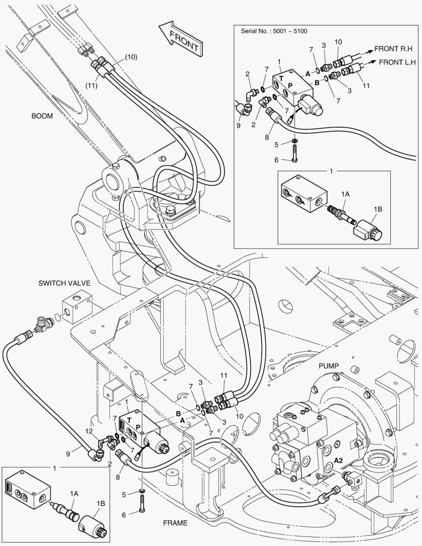 ТРУБОПРОВОД СЕРВОУПРАВЛЕНИЯ - БЫСТРОУСТАНАВЛИВАЕМЫЙ ФИКСАТОР