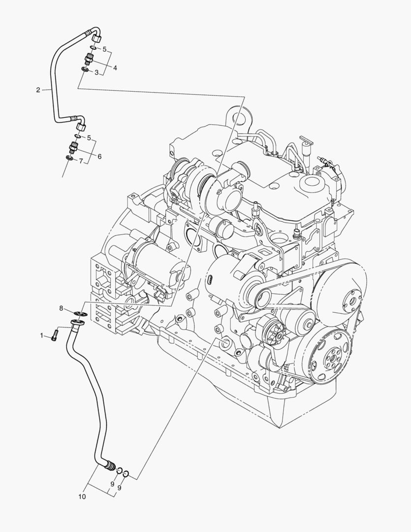 ТРУБА ЗАРЯЖАТЕЛЯ ТУРБО