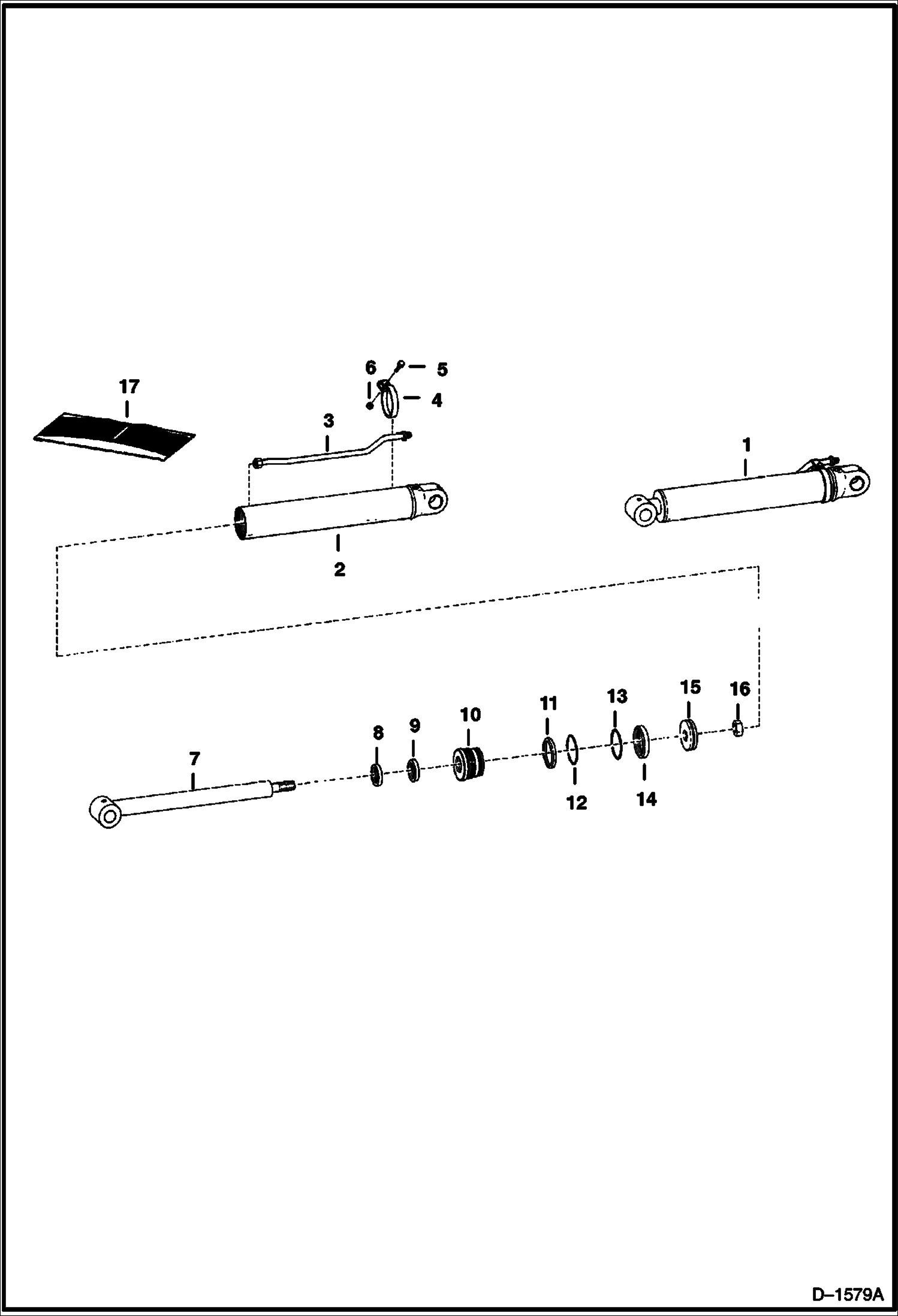 ЦИЛИНДР КОВША 933S