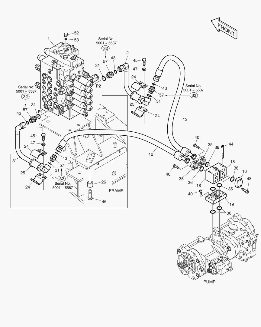 1260 MAIN PIPING(1) - PUMP [5001~6292]