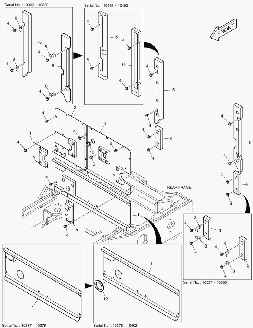 Спецтехника 5770 BAFFLE ASS`Y - AXLE OIL COOLER [10337~] - главное фото