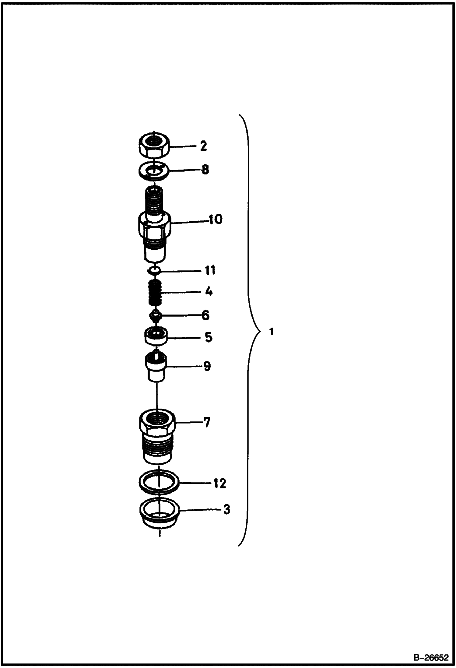 Схема ДЕРЖАТЕЛЬ ФОРСУНКИ KUBOTA D722