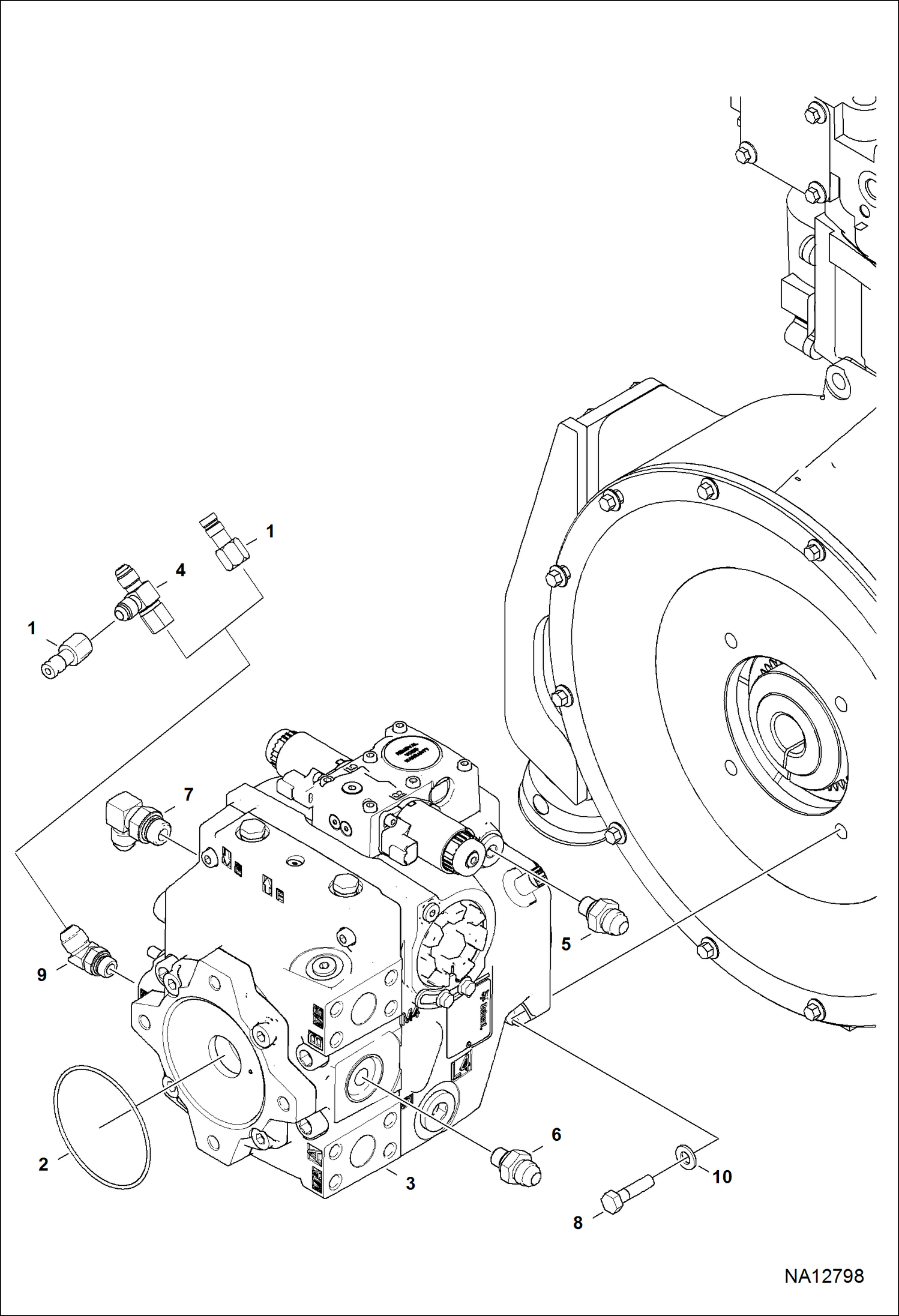ГИДРОСТАТИЧЕСКИЙ НАСОС И ФИТИНГИ