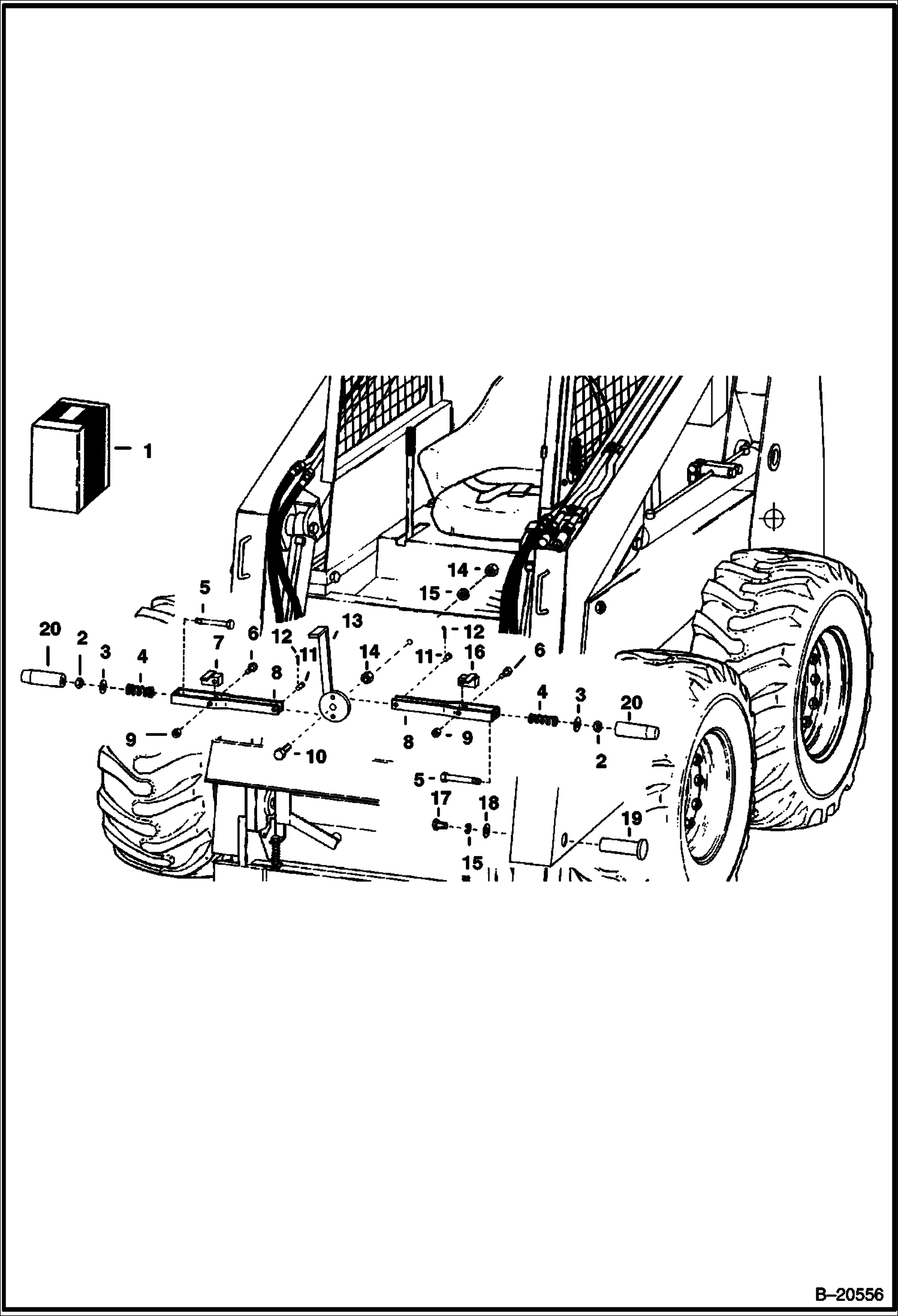 ЭКСКАВАТОР-ПОГРУЗЧИК (БЫСТРОРАЗЪЕМНОЕ СОЕДИНЕНИЕ) (914) (914A)