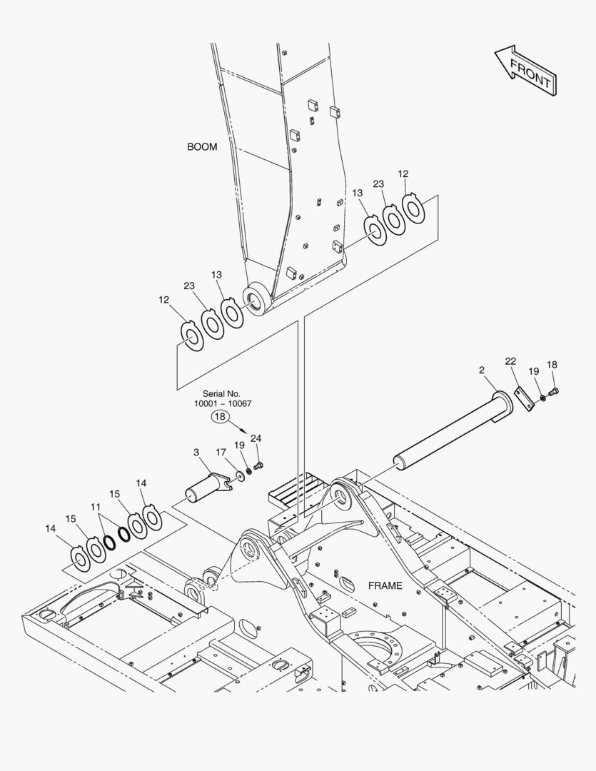 УСТАНОВКА СТРЕЛЫ