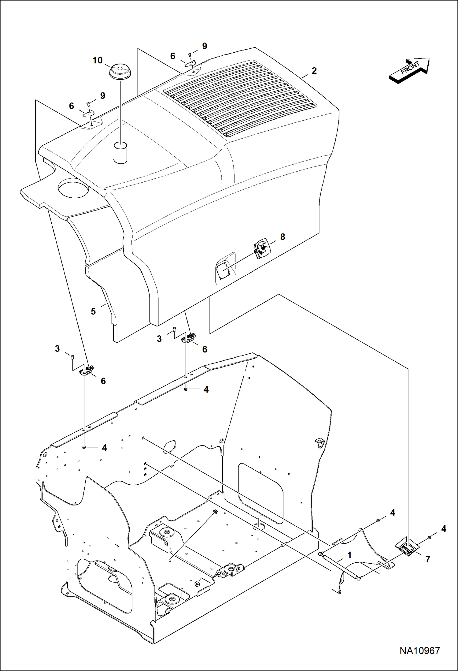 КАПОТ ДВИГАТЕЛЯ