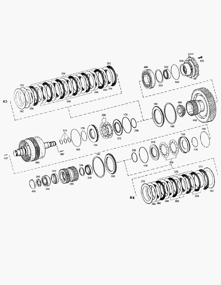 Спецтехника G070-56 COUPLING K3 + K4 [710262~] - главное фото